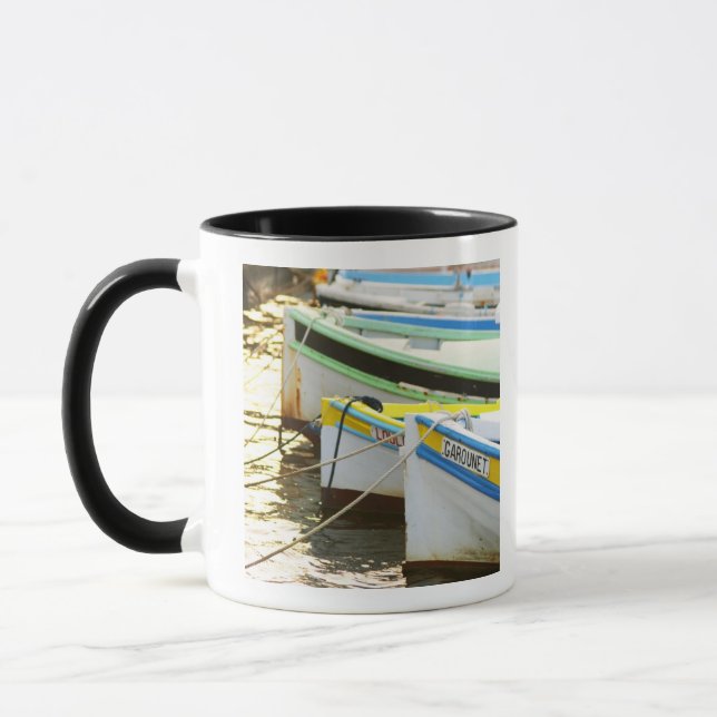 Mug Bateaux de pêche provençaux typiques peints en (Gauche)