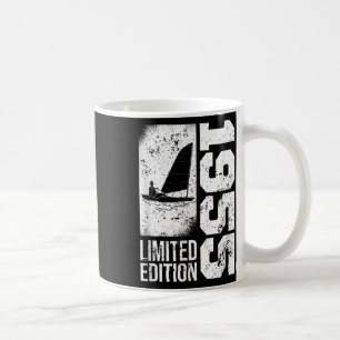 Mug Bateaux de Yacht Marins Vintage 1955 Anniversaire