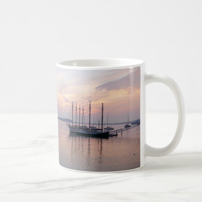 Mug Bateaux du port de Bar à Sunrise I (Droite)