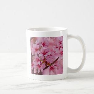 Mug Bathed in Pink Japanese Cherry