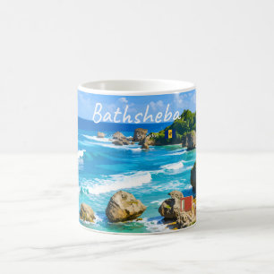 Mug Bathsheba, Barbade - Côte de plage tropicale