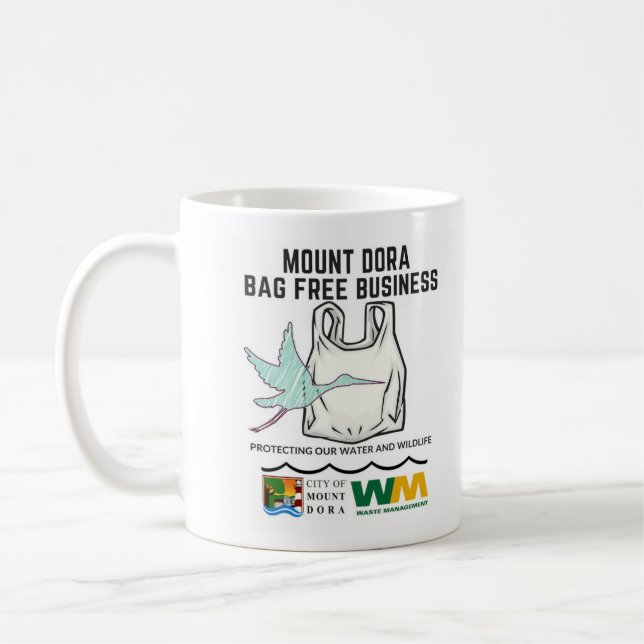 Mug Bâti libre Dora de plastique (Gauche)