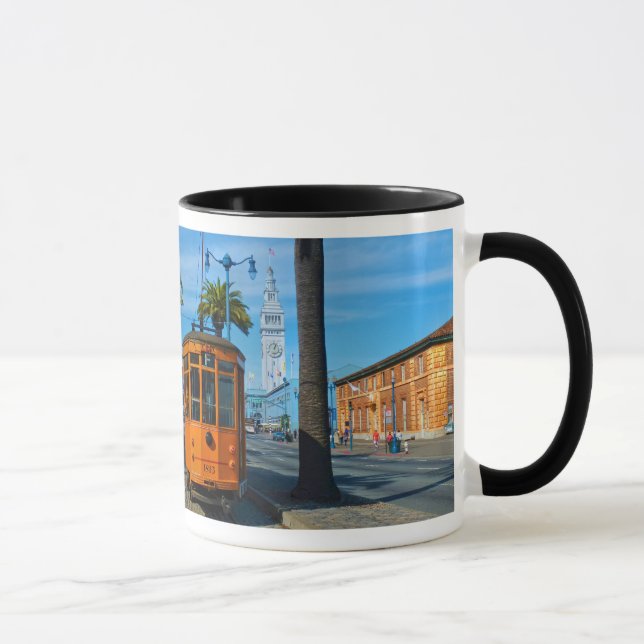 Mug Bâtiment de funiculaire et de ferry de San (Droite)