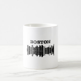Mug Bâtiment de gratte-ciel de Boston