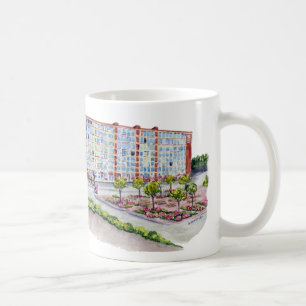 Mug Bâtiment de Larkin avec le logo de casquette de