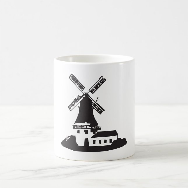 Mug Bâtiment de moulin à vent (Créateur téléchargé)