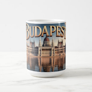 Mug Bâtiment du Parlement hongrois à Budapest