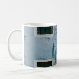 MUG BÂTIMENT EN BÉTON BLEU DE 2 ÉTAGES