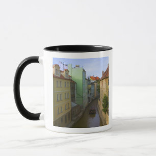 Mug Bâtiments historiques avec canal, Prague, Républiq