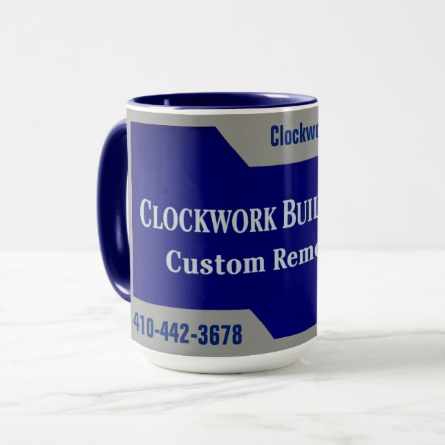 Mug Bâtisseurs d'horlogerie (Devant gauche)