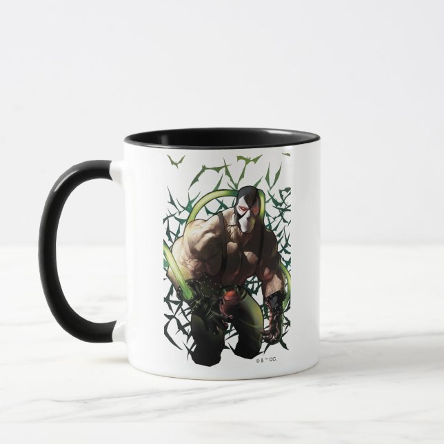 Mug Batman Bane Bat Swarm Illustration (Gauche)