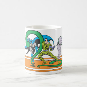 Mug Batman combat Riddler
