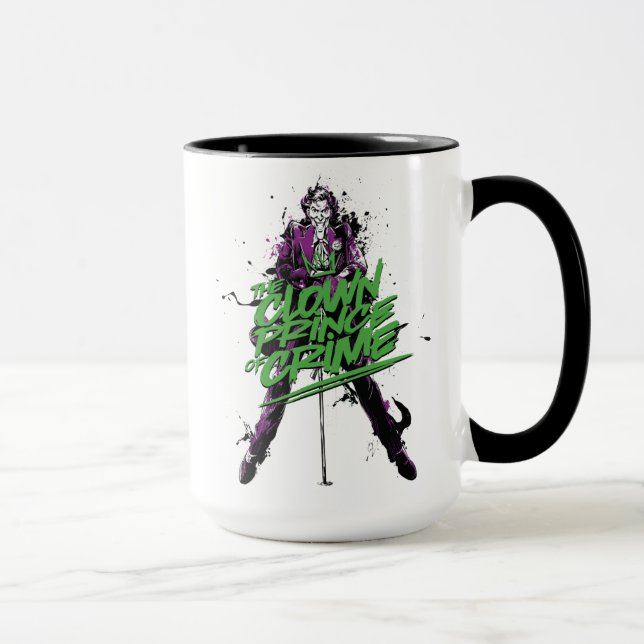 Mug Batman | Joker Clown Prince of Crime Ink Art (Droite)