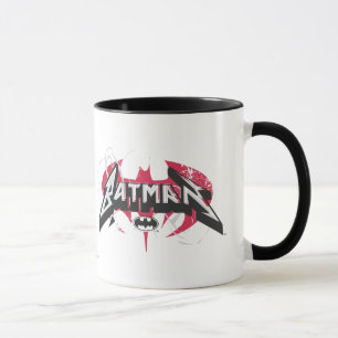 Mug Batman   Logo rouge et noir