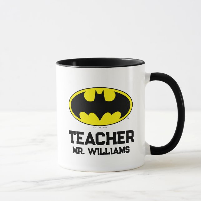 Mug Batman Professeur Collatéral Couleur Complète (Droite)