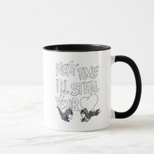 Mug Batman Valentine  Catwoman - Je volerai votre coeu