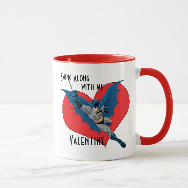 Mug Batman Valentine | Swing Along With Me (Droite)