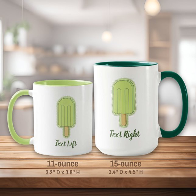 Mug Bâton de crème glacée de chaux (Créateur téléchargé)