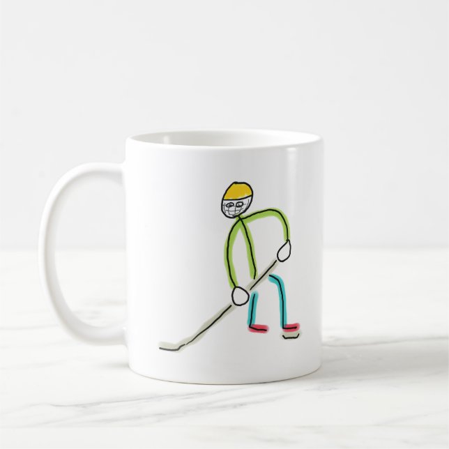 Mug Bâton de hockey sur glace (Gauche)