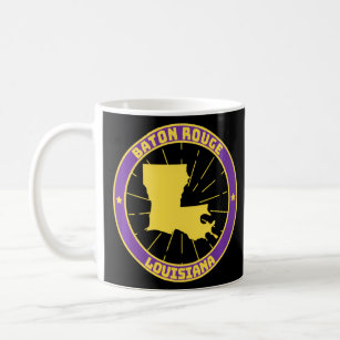 Mug Baton Rouge La Louisiana City Accueil Graphique
