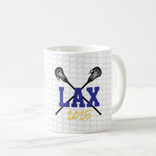 Mug Bâtons de crosse Net Équipe Couleurs École Sports