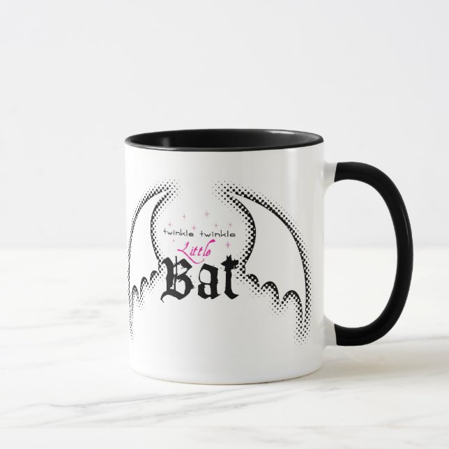 Mug Batte de scintillement de scintillement petite - (Droite)