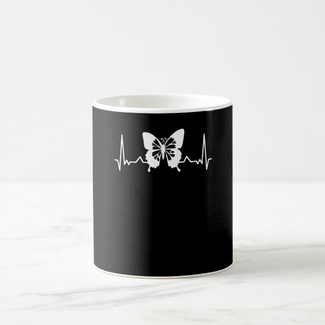 Mug Battement de cœur de papillon (Centre)