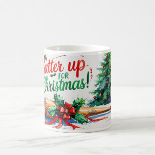 Mug Batterie de baseball pour Noël