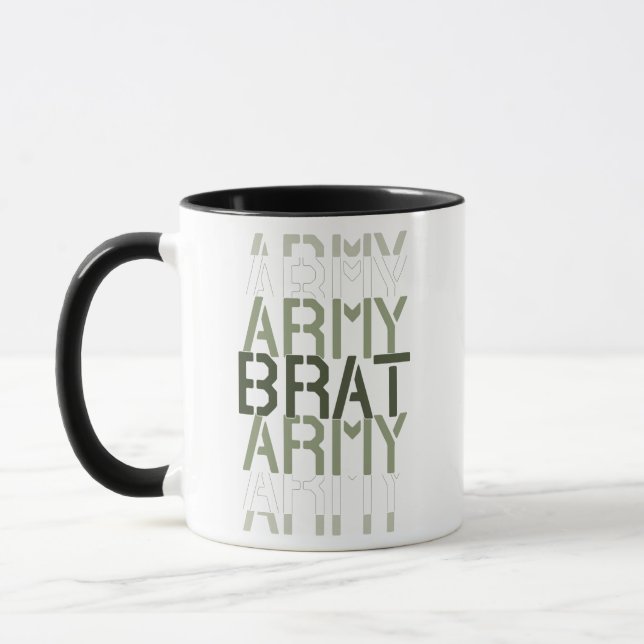 Mug Batterie de café Brat de l'Armée (Gauche)