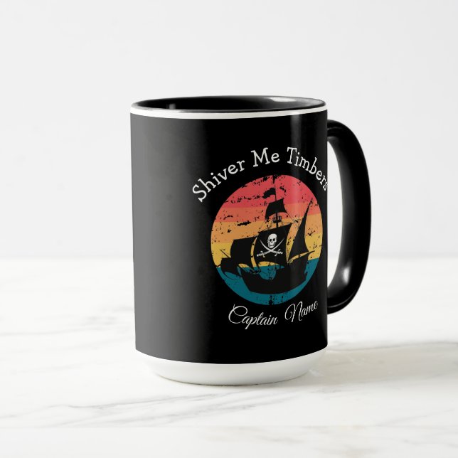 Mug Batterie de la fête pirate (Devant droit)