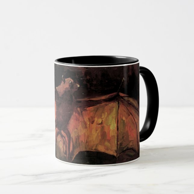 Mug Batterie de renard volante par Vincent van Gogh (Devant droit)
