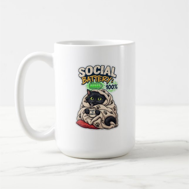 Mug Batterie élevée  (Gauche)