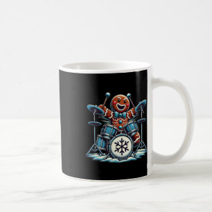 Mug Batterie pain d'épices Jouer des tambours Noël amu