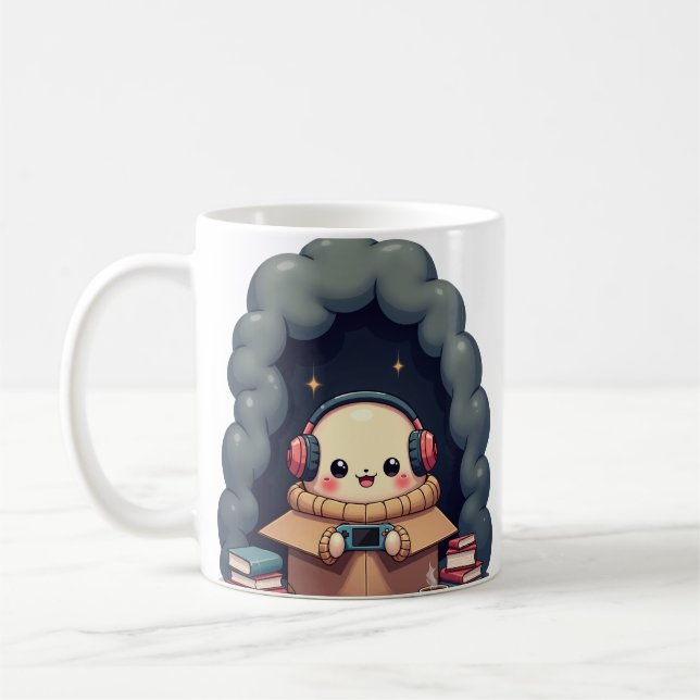 Mug Batterie sociale d'introverti épuisée Vie de perso (Gauche)