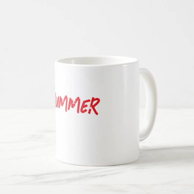 Mug Batterie tambour (Devant droit)