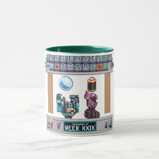 Mug Batteries de synthèse de trophée hebdomadaire et m