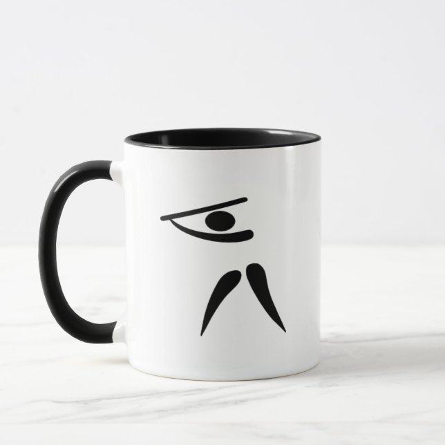 Mug Batteur de baseball d'équipe (Gauche)