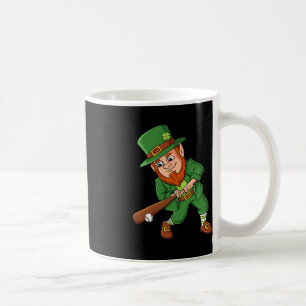 Mug Batteur de baseball Jour de la Saint Patrick Lepre