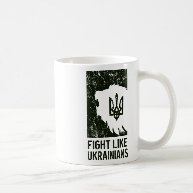Mug Battez comme un Ukrainien  (Droite)
