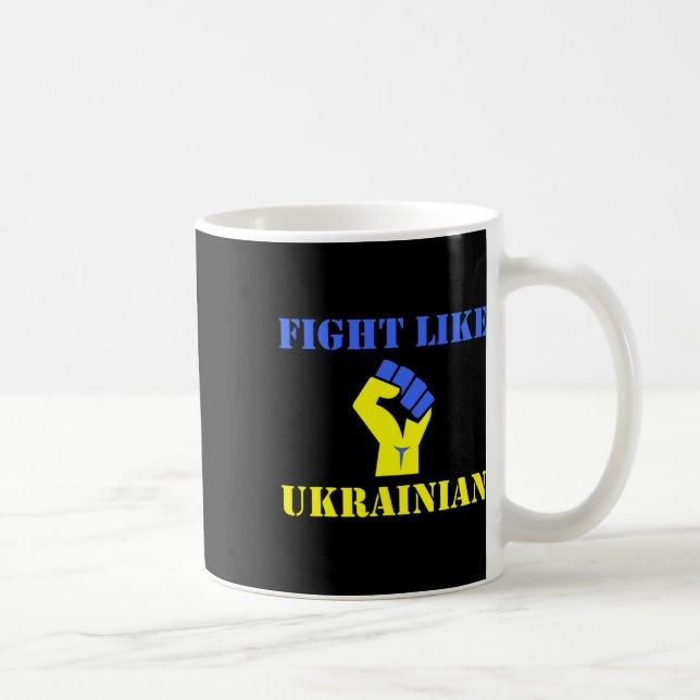 Mug Battez-vous comme un Ukrainien  (Droite)