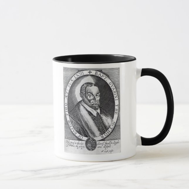 Mug Battista Guarini, frontispice au 'pasteur de l'IL (Droite)