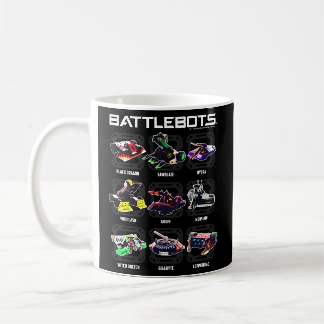 Mug Battlebots Robot Photo Box Up (Gauche)