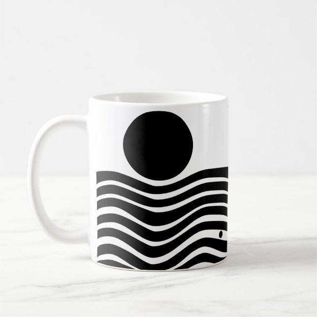 Mug Bauhaus Abstrait (Gauche)
