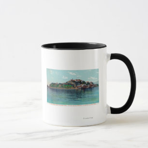 Mug Bayview d'île et de prison d'Alcatraz