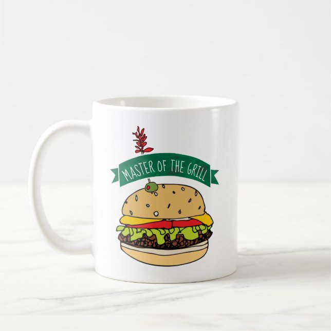 Mug BBQ Burger Master of the Grill (Gauche)