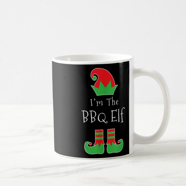 Mug Bbq Elf Matching Family Group Noël Funny (Droite)