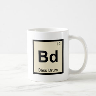 Mug Bd - Musique de grosse caisse Chimie Tableau pério