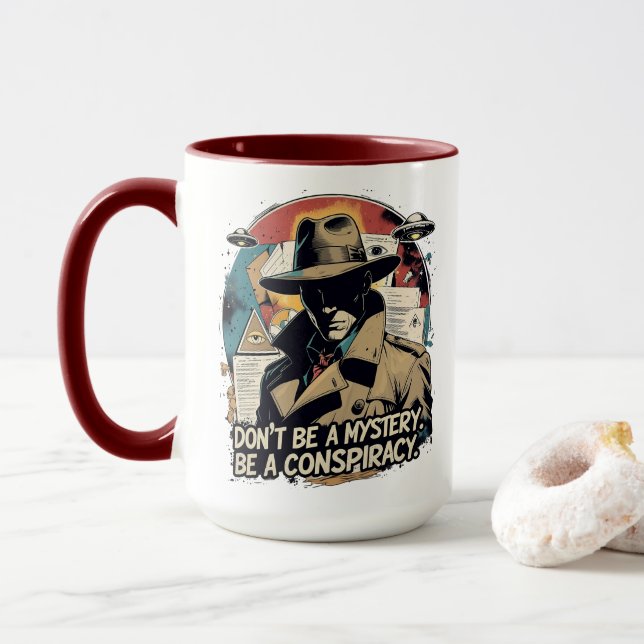 Mug Be a Conspiracy (Avec donut)