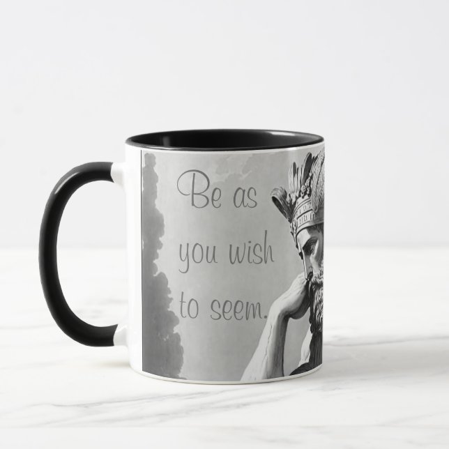 Mug Be as you wish to seem (Gauche)