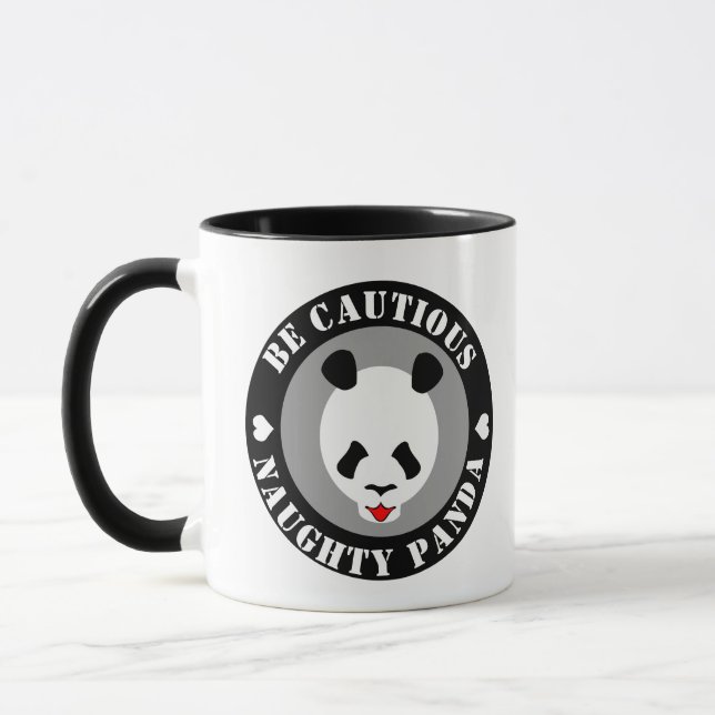 Mug Be cautious Naught Panda (Gauche)